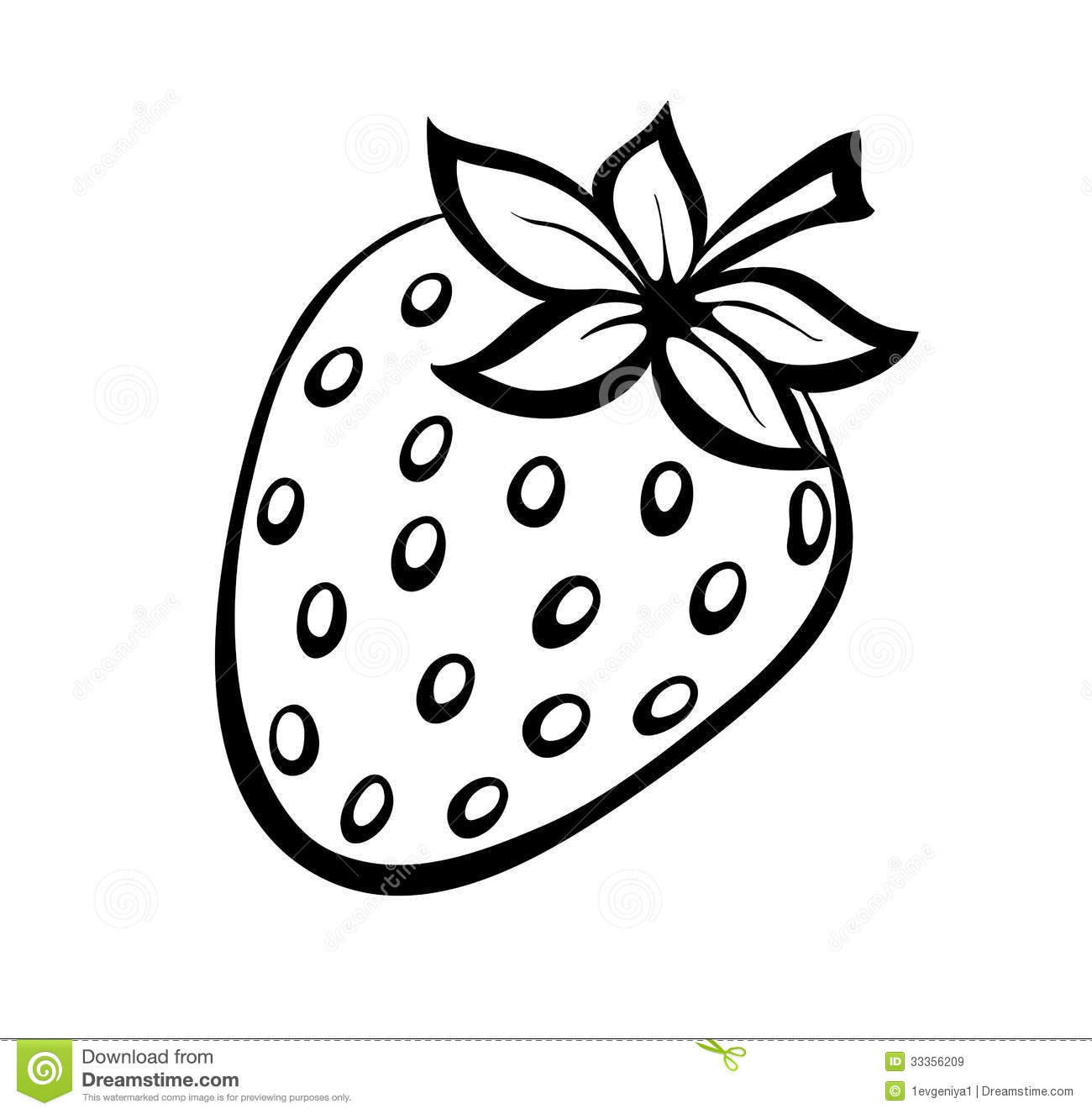 Black And White Strawberry Clipart Black And White Strawberries
