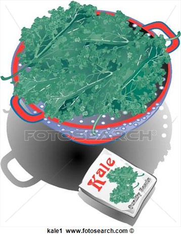 Clipart Of Kale Composition Kale1   Search Clip Art Illustration
