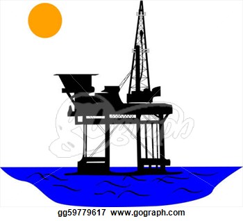 Clipart Oil Rig Stock Illustration Gg59779617 Clipart