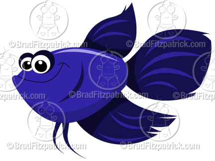 Fighting Beta Fish Clip Art   Fighting Beta Fish Clipart Graphics