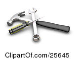 Free  Rf  Clipart Of Spanners Illustrations Vector Graphics  1