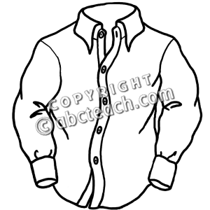 Illustration Shirt Clip Art Black And White Clothes Member