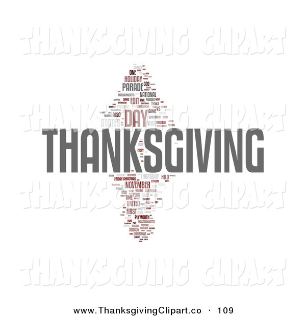 Of A Pale Thanksgiving Word Collage Thanksgiving Clip Art Macx