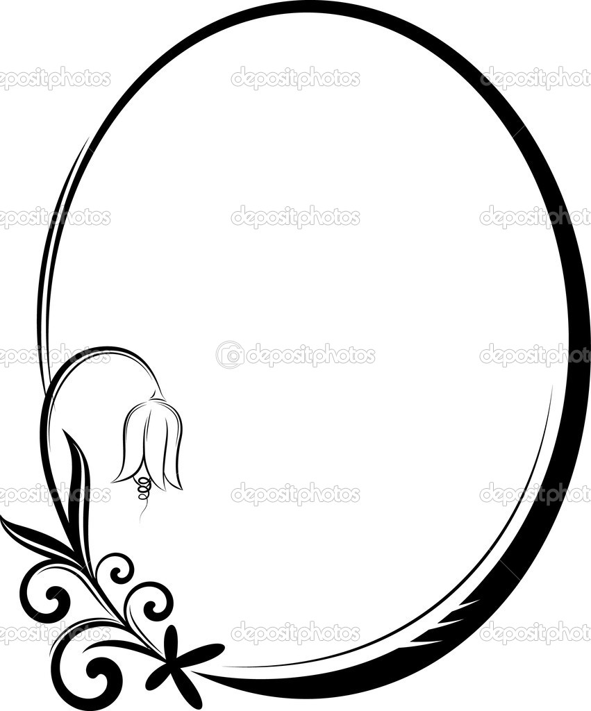 Oval Picture Frame Vector   Clipart Panda   Free Clipart Images
