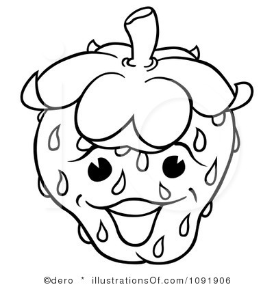 Strawberry Clipart Black And White   Clipart Panda   Free Clipart