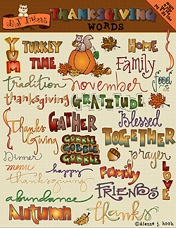 Thanksgiving Words Clipart Download Thanksgiving Words Clipart