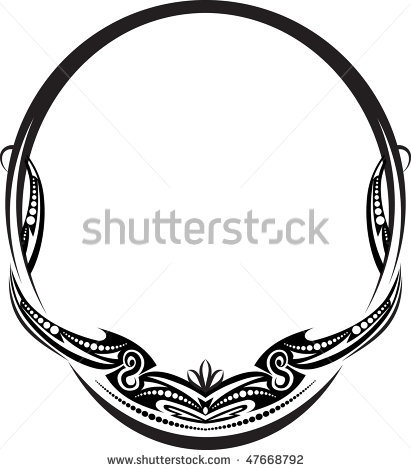 Victorian Border Oval Oval Victorian Frames Clipart