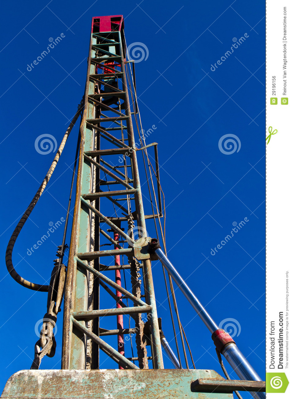 Water Well Drilling Tower Royalty Free Stock Image   Image  29196156