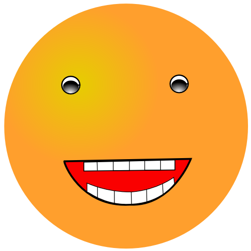 Wpclipart Com Smiley Orange Smiley Orange Smiley Toothy Smile Png Html