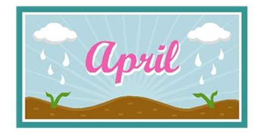 April Month Clipart April Clip Art