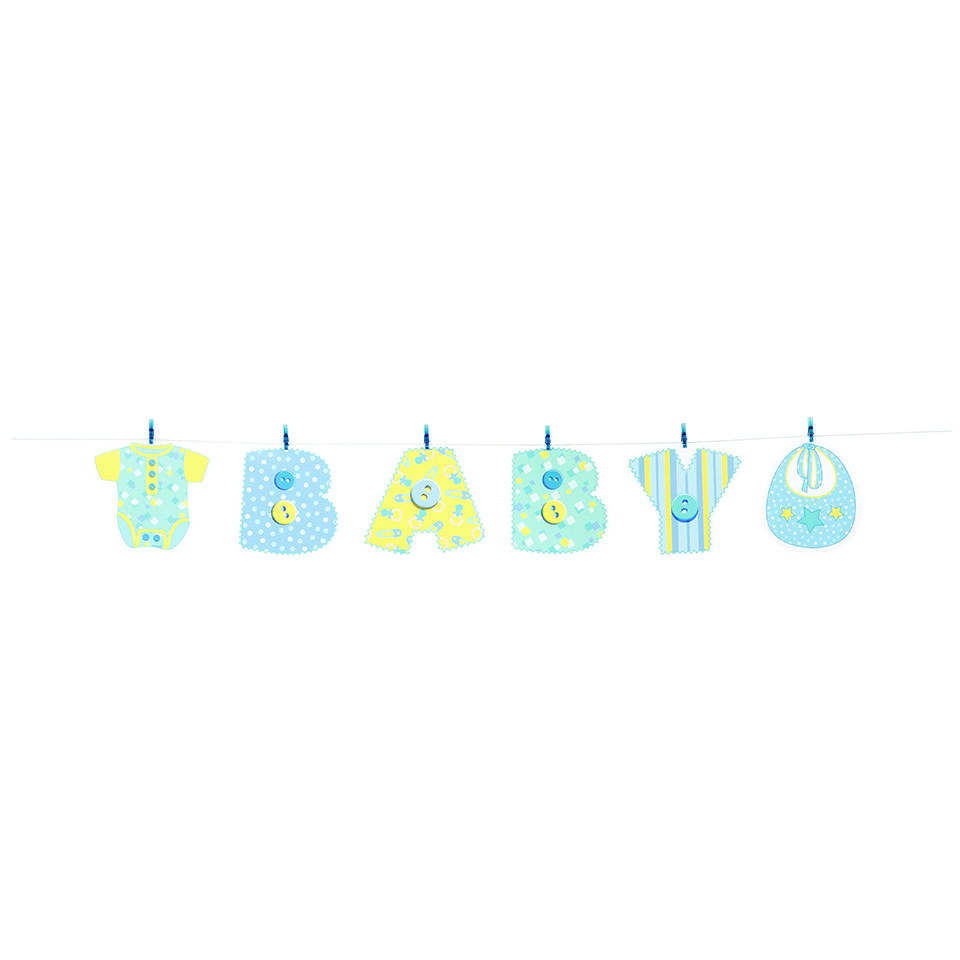 Baby Clothesline Clipart