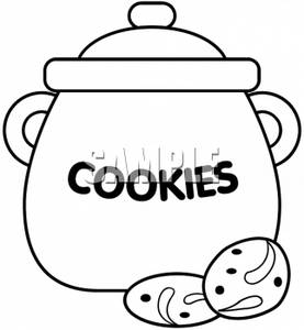 Cookie Jar Colouring Pages  Page 2 