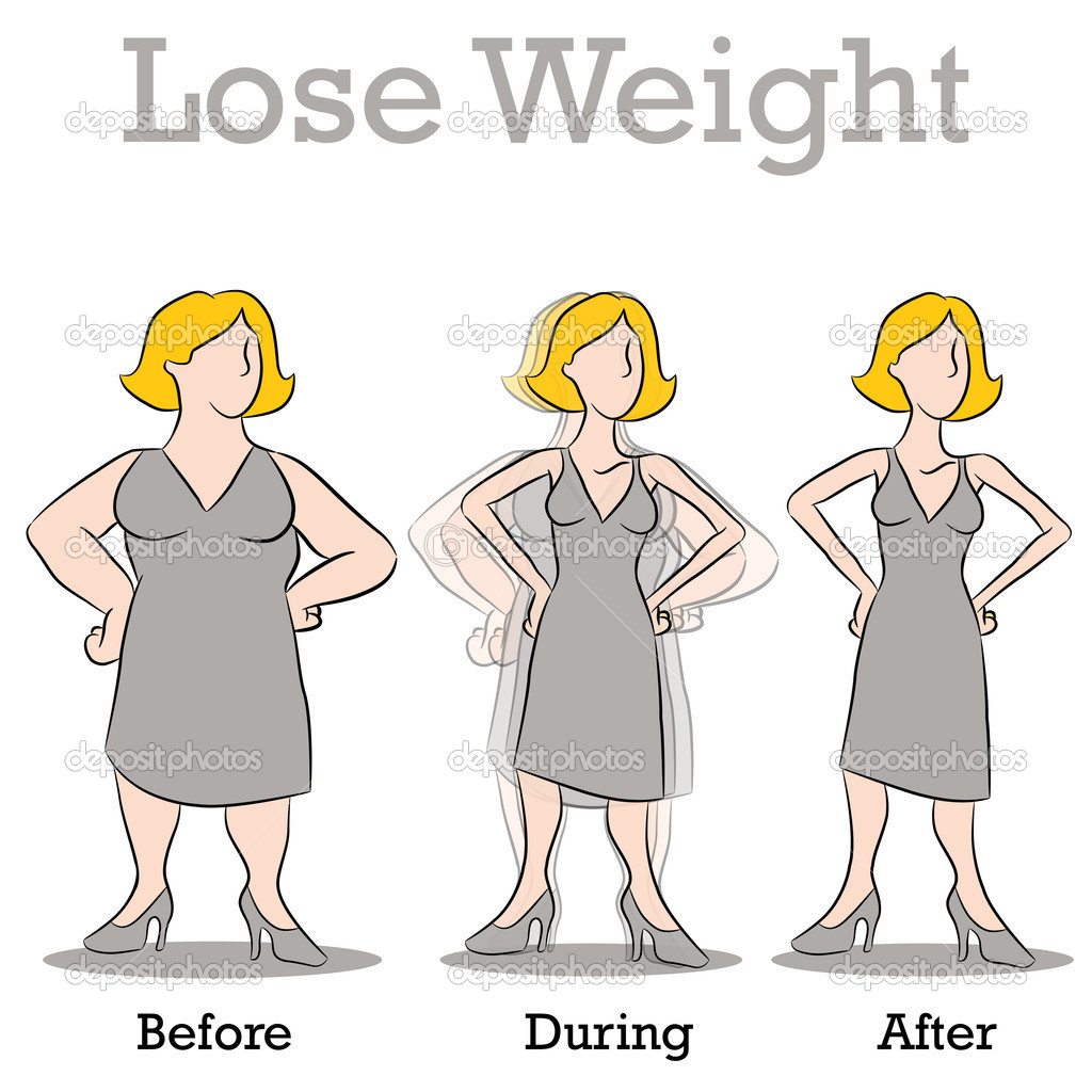 Lose Weight Woman   Stock Vector   Cteconsulting  5782078