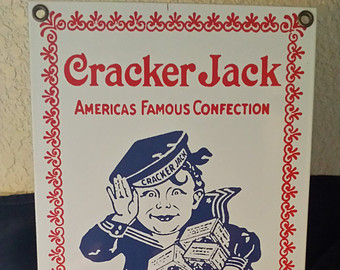 Vintage Tin Litho Cracker Jack Pr Ize Toys Clowns 1950 S 2 1 8  By