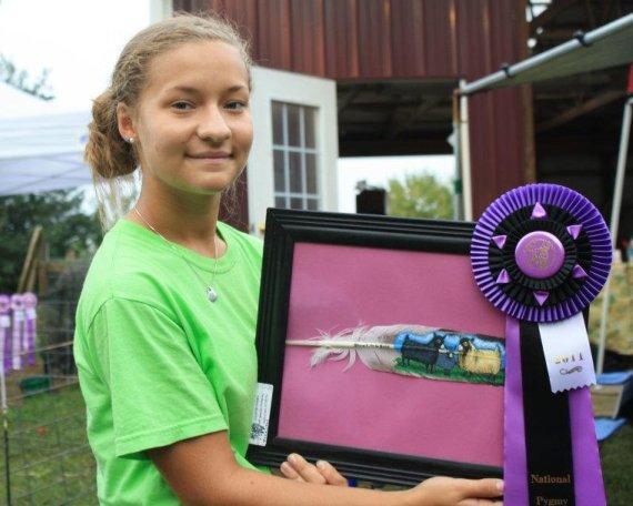 Youth Exhibitor Wins Both Grand Champion Buck Ribbons     The Future