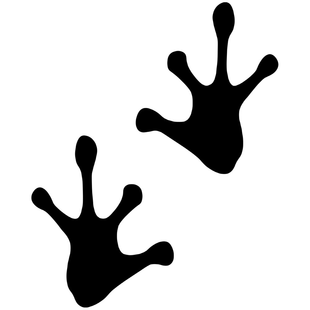 11 Frog Footprints Free Cliparts That You Can Download To You Computer    