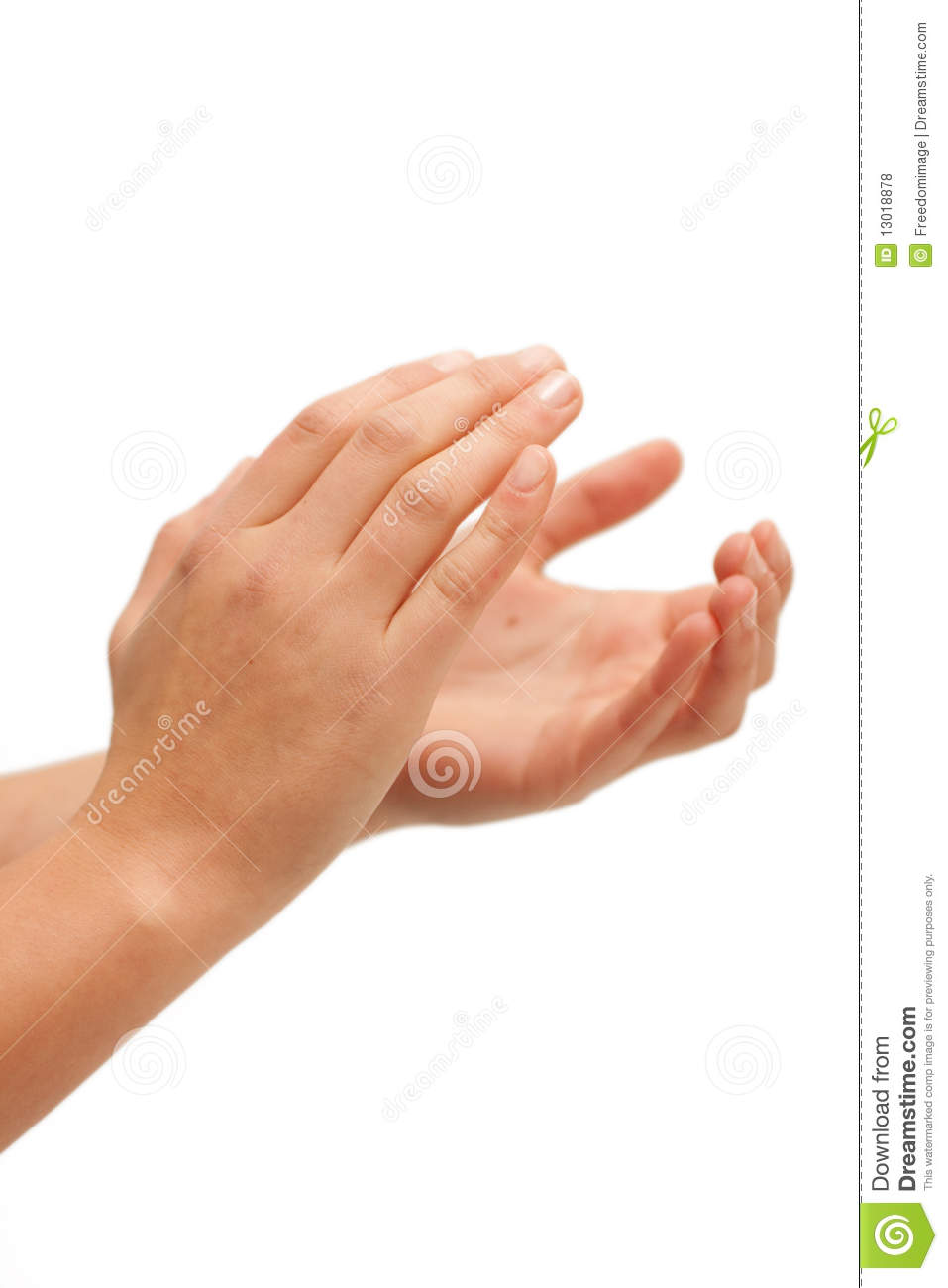 Clapping  Female Hands Clapping Royalty Free Stock Photos   Image