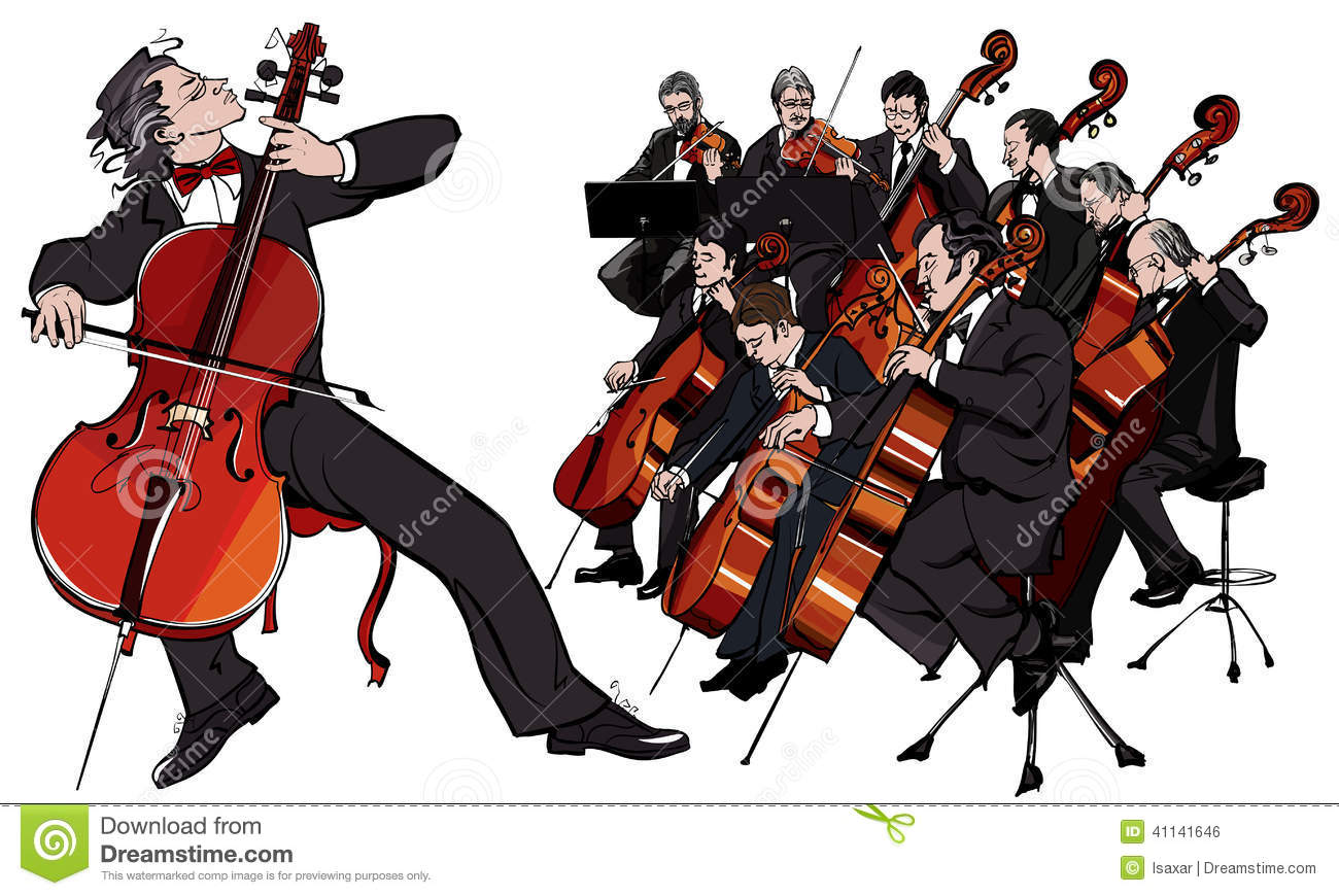 Classical Orchestra Stock Vector   Image  41141646