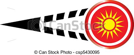 Clipart Vector Of Flying Disc Csp5430095   Search Clip Art    