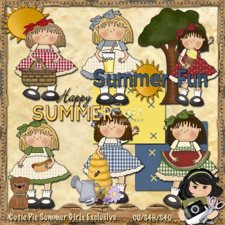 Cutie Pie Summer Girls Exclusive