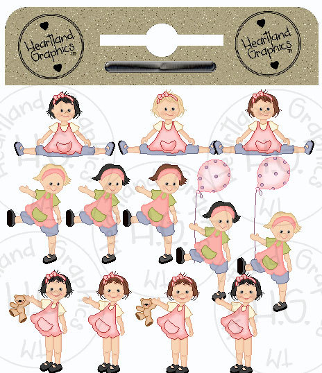 Free Cutie Pie Dolly Girls Pixel Graphics Clip Art Images Graphics    