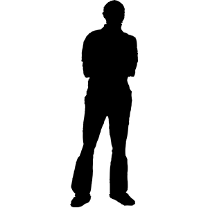 Man Silhouette Clipart Cliparts Of Man Silhouette Free Download
