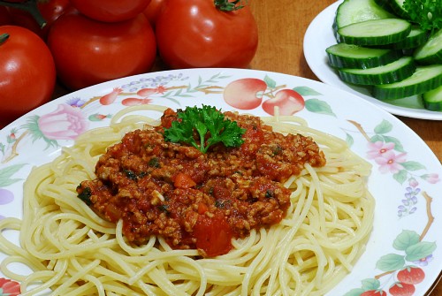 Spaghetti And Meat Sauce   Free Photos And Art   Royalty Free High