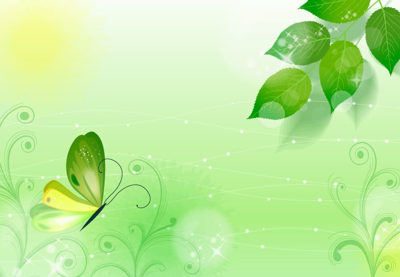 Spring Green Background Vector Illustration   Free Vector Graphics