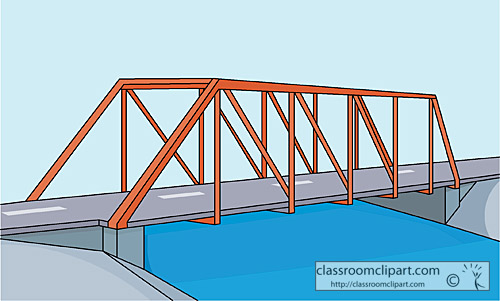 Architecture   Truss Bridge   Classroom Clipart