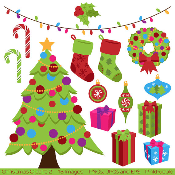 Christmas Clipart Clip Art Holiday Clip Art Clipart With Tree