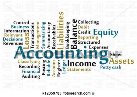 Clipart Of Accounting K12359783   Search Clip Art Illustration Murals