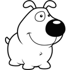 Cute Dog Clipart Black And White   Clipart Panda   Free Clipart Images