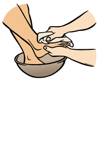 Holy Thursday Foot Washing Information