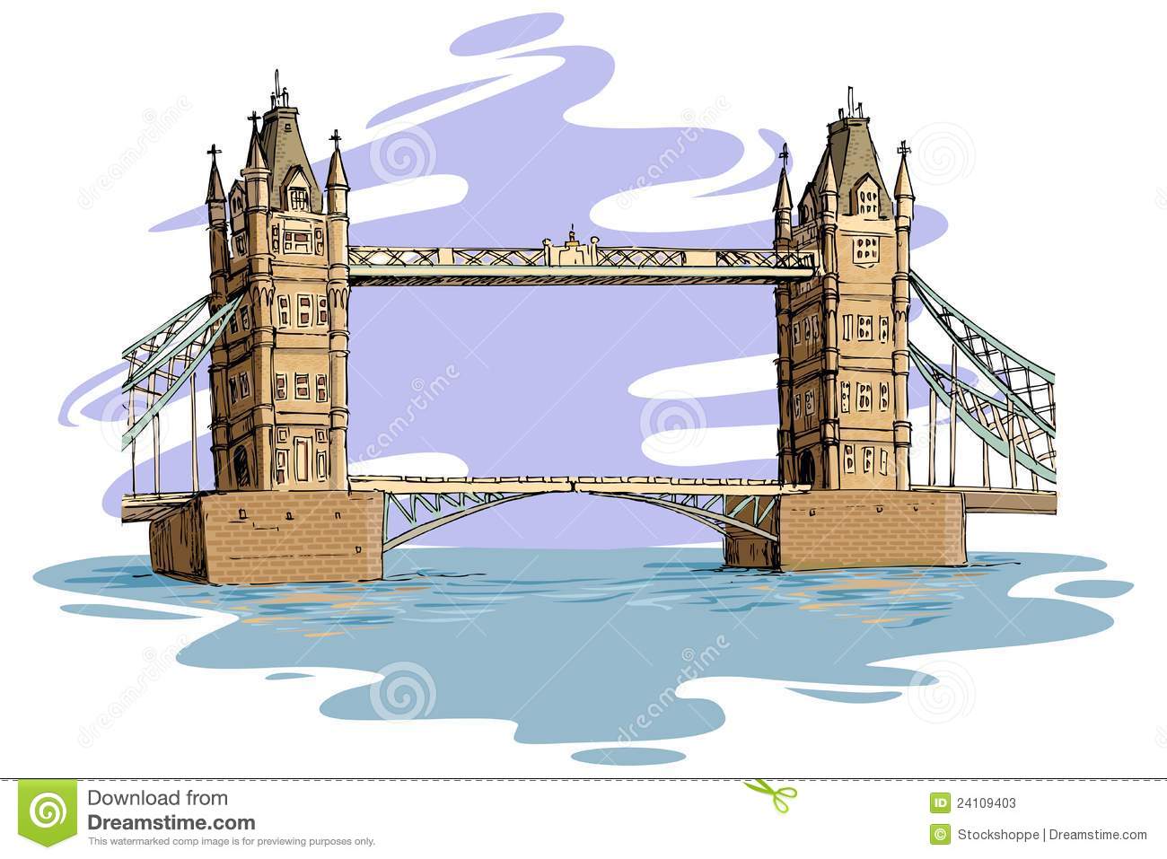 London Bridge Is Falling Down Clipart London Bridge