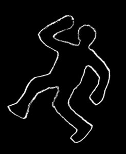 Police Chalk Outline Clip Art When Crosby Used To