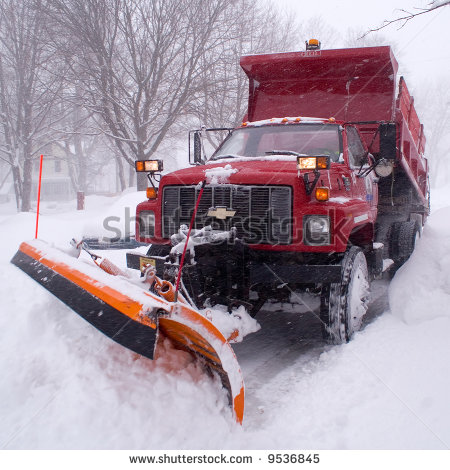 Snow Plow Stock Photo 9536845   Shutterstock