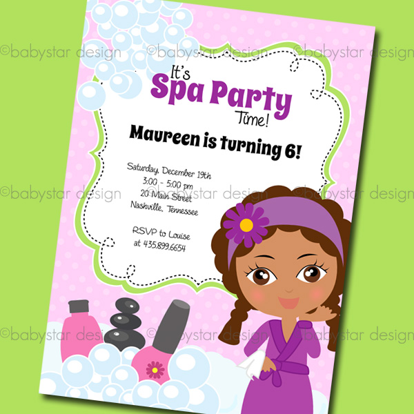 Spa Spa Themed Clipart Spa Girls Spa Day Spa Spa Party  Day Spa