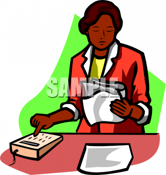 Accounting Clipart Female Accountant Clipart