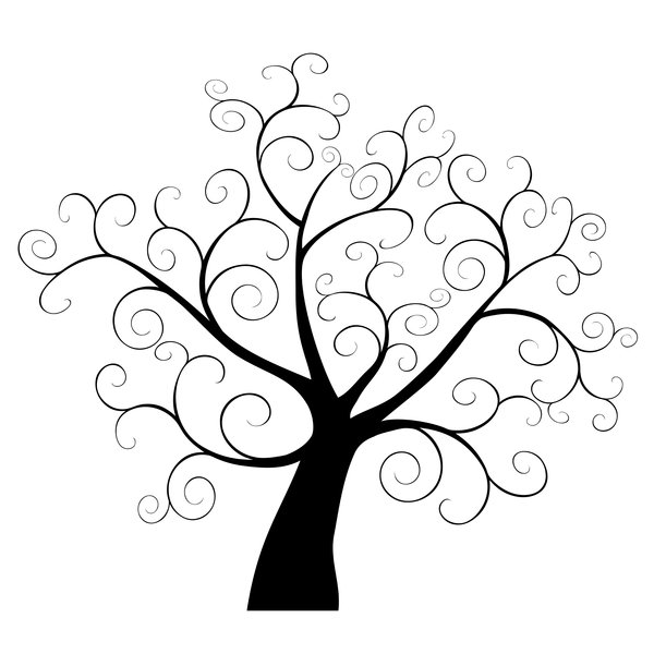 Bare Tree Branch Clip Art Simple Bare Tree Clipart