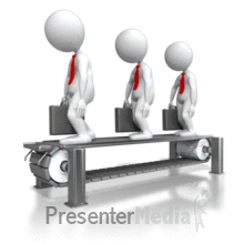Business Assembly Line Powerpoint Animation