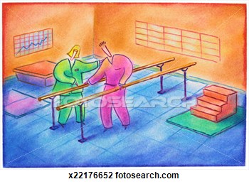Clip Art   Physical Therapy Patient  Fotosearch   Search Clipart    
