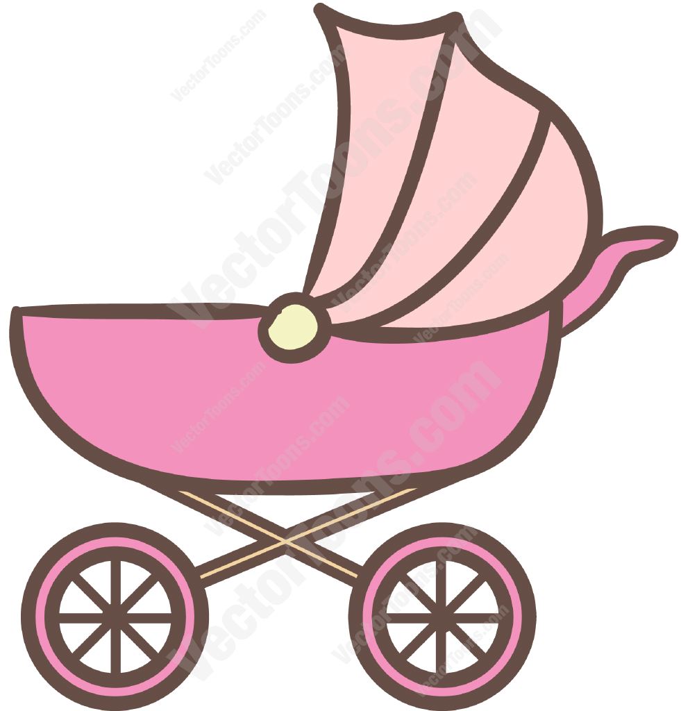     Color Objects Tags Baby Carriage Infant Pink Pram Push Stroller