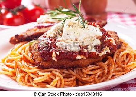 Of Chicken Parmesan With Spaghetti Pasta   Chicken Parmesan
