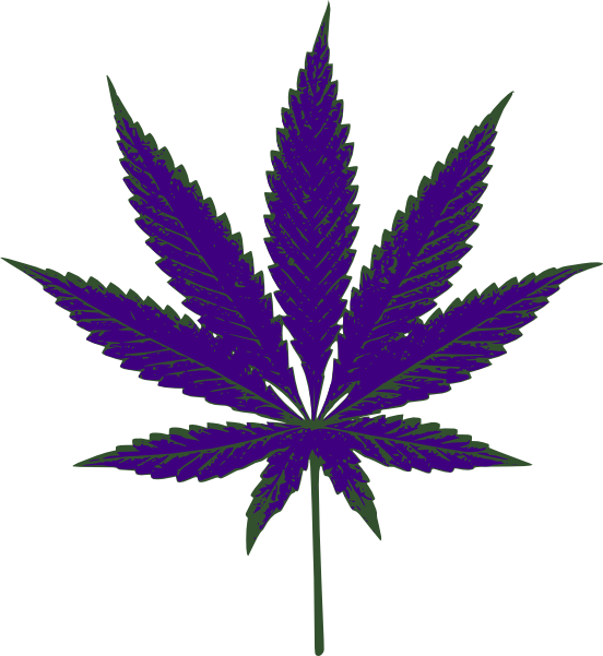 Purple Weed Icon Clip Art At Clker Com   Vector Clip Art Online