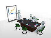 Staff Meeting Clipart 3d Image Meeting Table