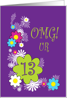 13th Birthday Cards From Greeting Card Universe