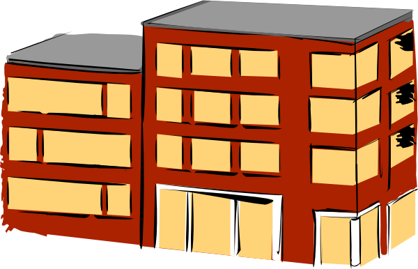 Apartment Building Clip Art At Clker Com   Vector Clip Art Online