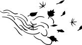 Blowing Leaves Clip Art And Menu Graphics   Musthavemenus  9 Found  
