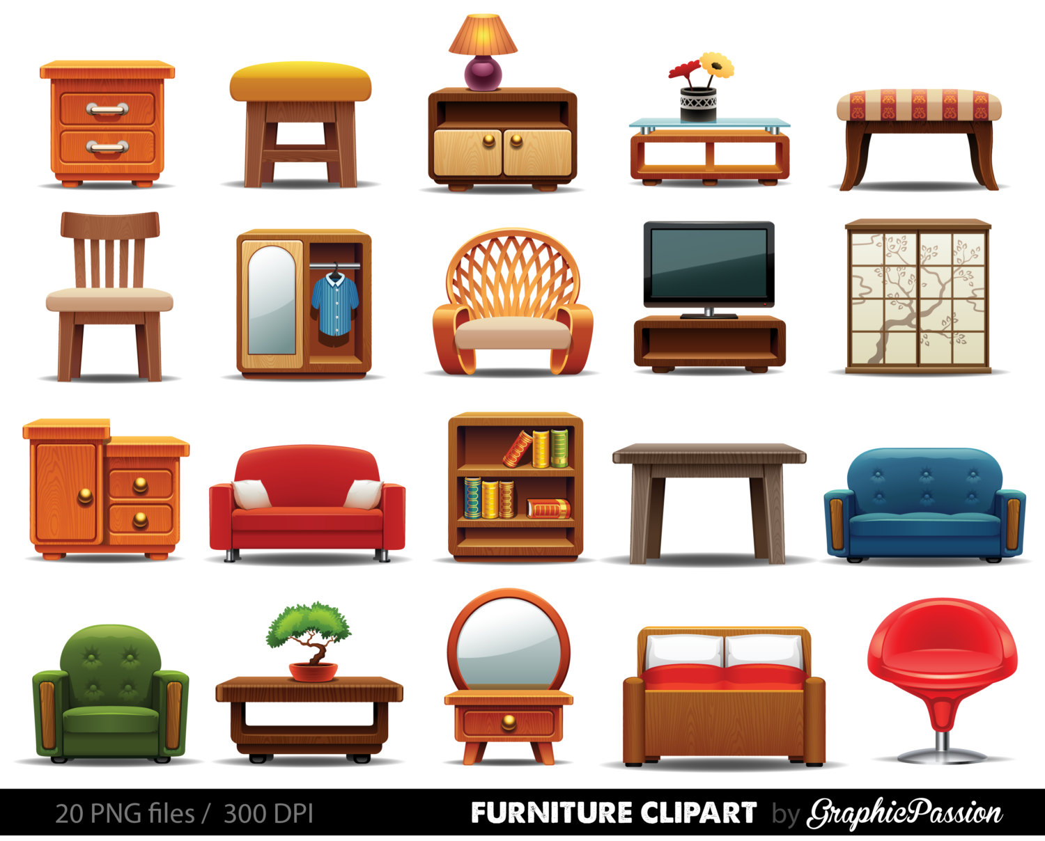 Furniture Furniture Clip Art Free Vector   4vector Furniture Clipart