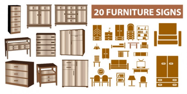 Home Furniture Clip Art   Download Free Vector